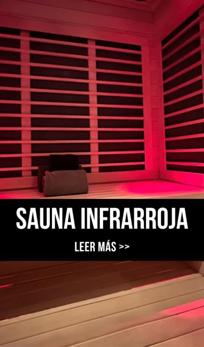 Sauna infrarroja